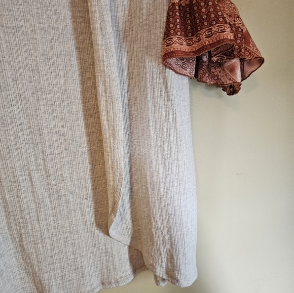 Maurices Ditzy floral print Lightweight cardigan top Size Small - Picture 6 of 9